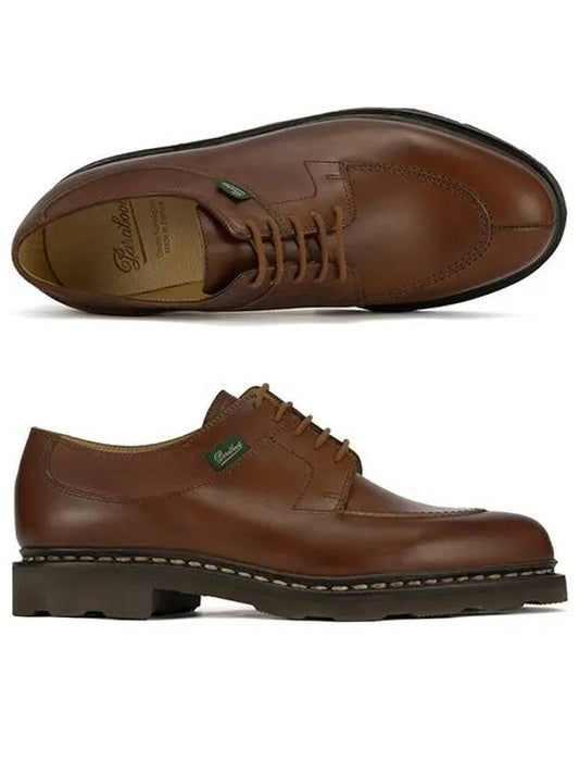 Men's Avignon Lace-Up Derby Maroon - PARABOOT - BALAAN 2