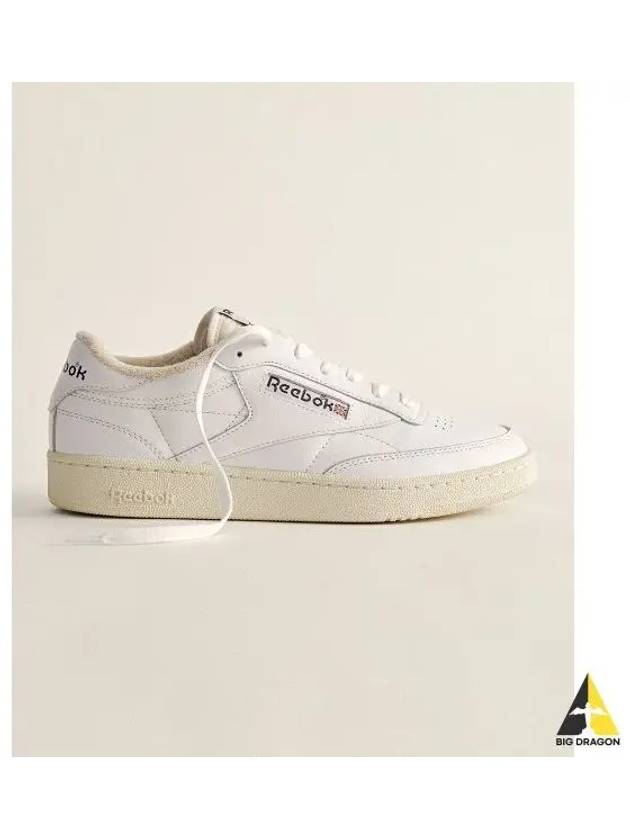 Club C 85 Vintage Classic Retro Low Top Sneakers White - REEBOK - BALAAN 2