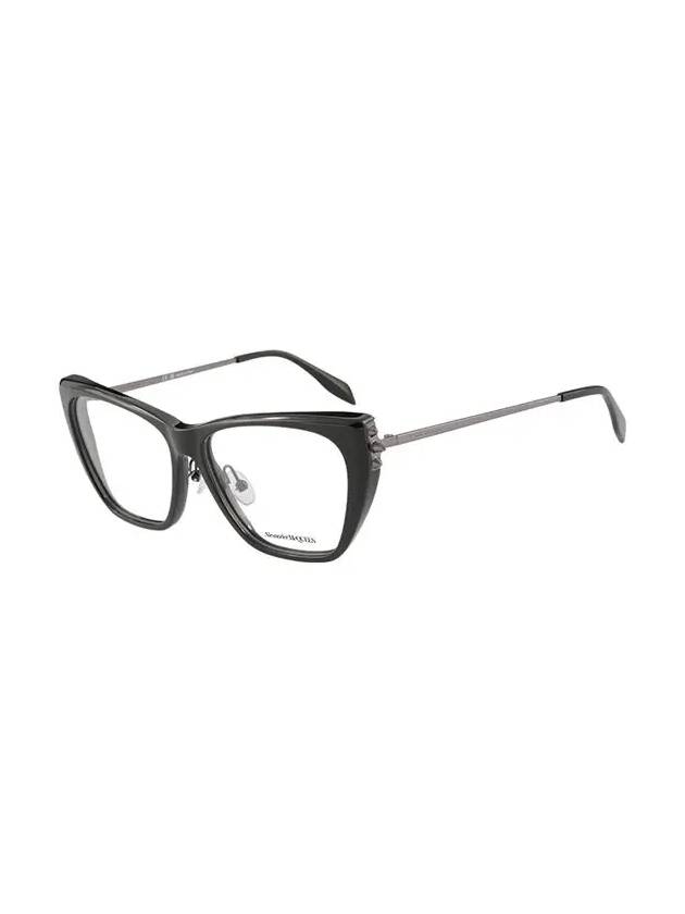 Eyewear Cat Eye Plastic Eyeglasses Black - ALEXANDER MCQUEEN - BALAAN 4