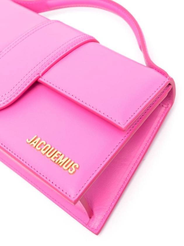 Le Grand Bambino Flap Cross Bag Neo Pink - JACQUEMUS - BALAAN 3