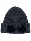 Goggles Wool Beanie Gray - CP COMPANY - BALAAN.