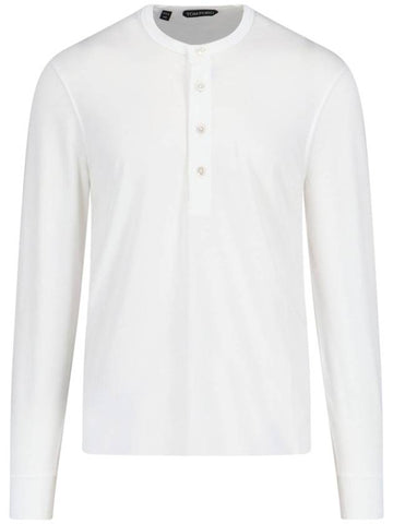 Tom Ford T-shirts and Polos White - TOM FORD - BALAAN 1