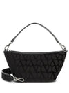 Iconographe Cotton Shoulder Bag Black - VALENTINO - BALAAN 2