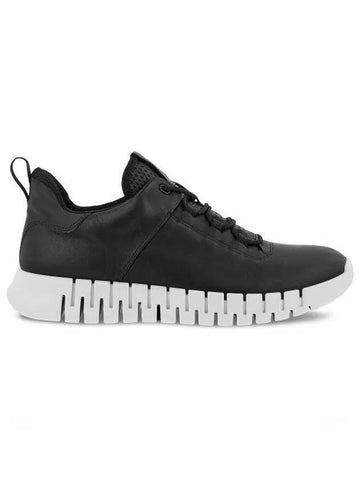 Gruuv M Low Top Sneakers Black - ECCO - BALAAN 1