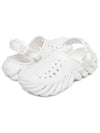 Eco Clog Sandals Slippers White 207937 100 - CROCS - BALAAN 5