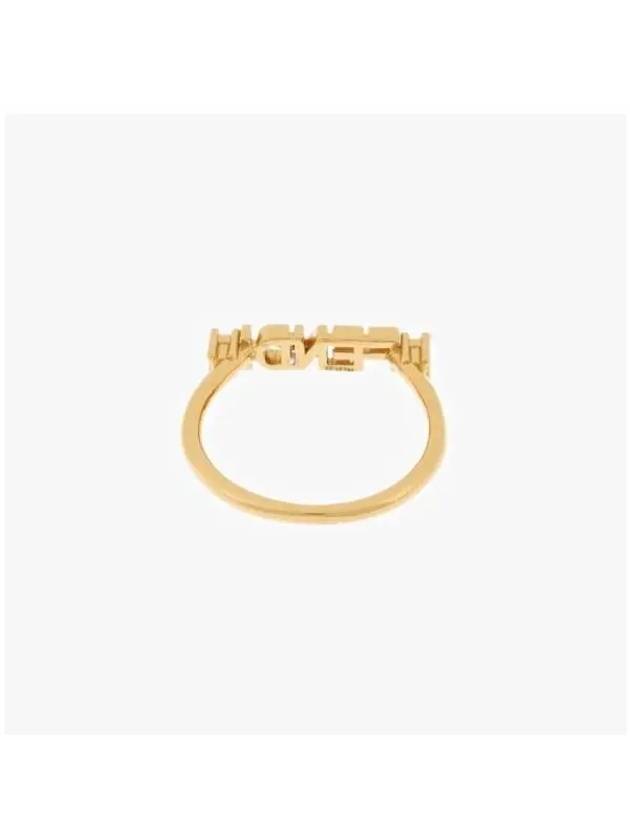 Signature Ring Gold - FENDI - BALAAN 4