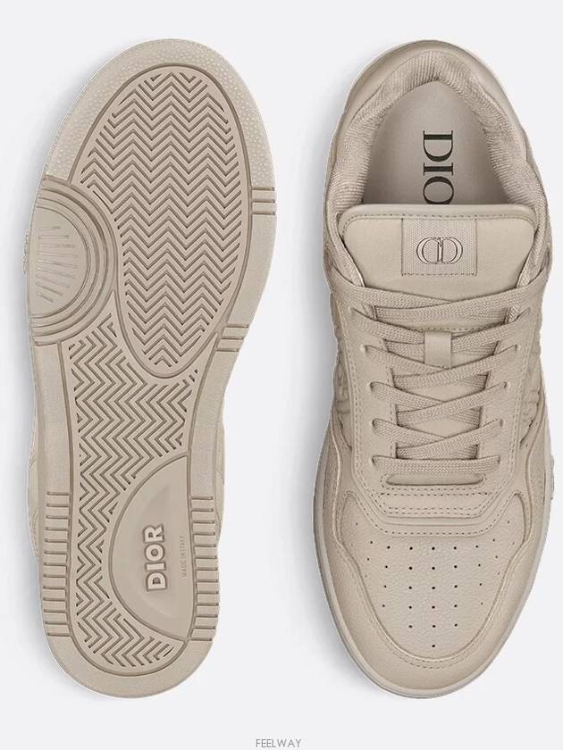 B27 Oblique Detail Low Top Sneakers Beige - DIOR - BALAAN 5