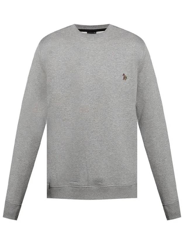 Men's Zebra Sweatshirt Sweatshirt Gray - PAUL SMITH - BALAAN 2