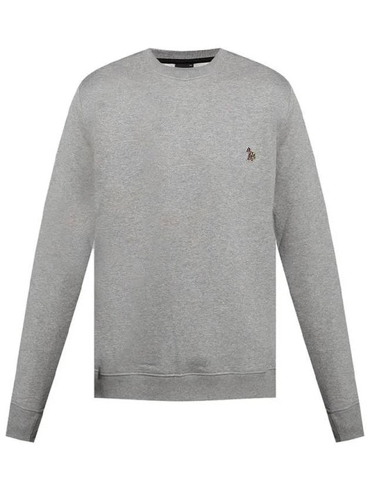 Men's Zebra Sweatshirt Sweatshirt Gray - PAUL SMITH - BALAAN.