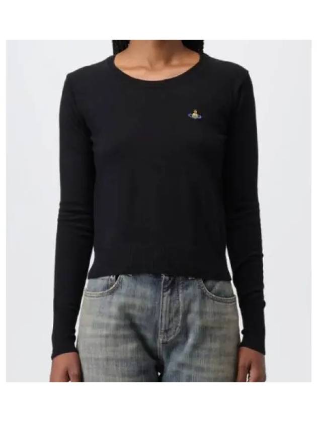 Bea Jumper Knit Top Black - VIVIENNE WESTWOOD - BALAAN 2