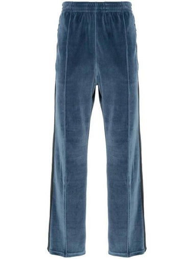 Narrow Track Pants Smoke Blue - NEEDLES - BALAAN 1