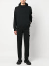 Ghost Piece Hoodie Black - STONE ISLAND - BALAAN 2