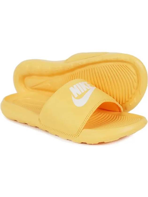 Women's Victory One Slippers Yellow - NIKE - BALAAN 3