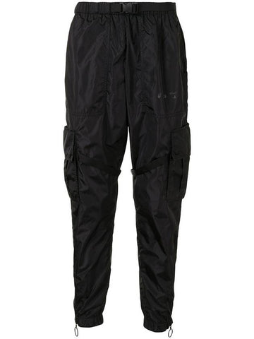 nylon cargo track pants - OFF WHITE - BALAAN 1