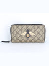 bee zipper long wallet - GUCCI - BALAAN 1