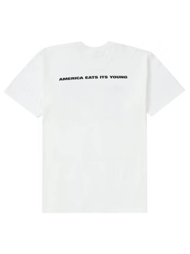 America Eats Its Young Tee White America Eats Its Young Tee - SUPREME - BALAAN 3