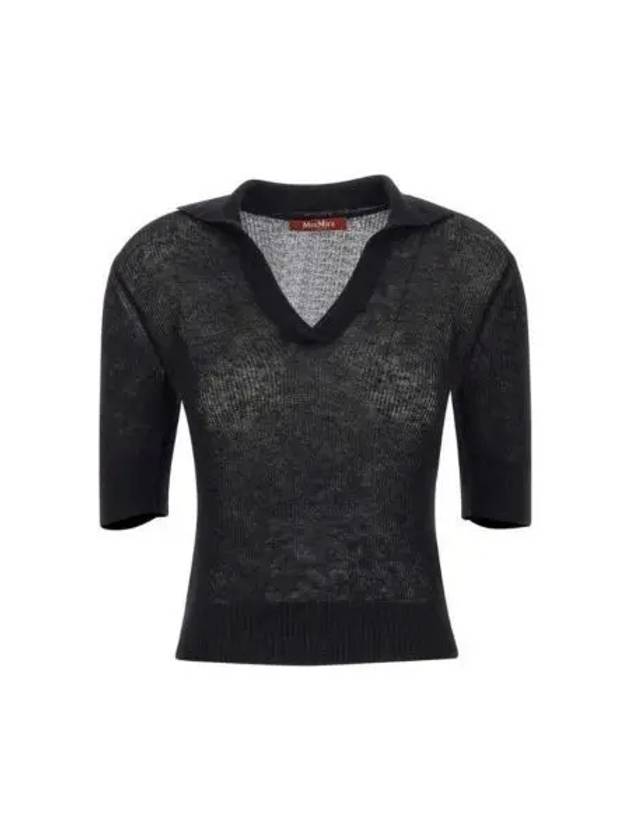 Pablo Knit Top Black - MAX MARA - BALAAN 2