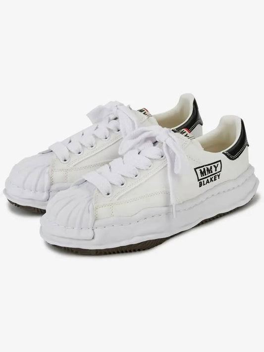 Men s Blakey OG White Sneakers A08FW735 WHITE - MIHARA YASUHIRO - BALAAN 2