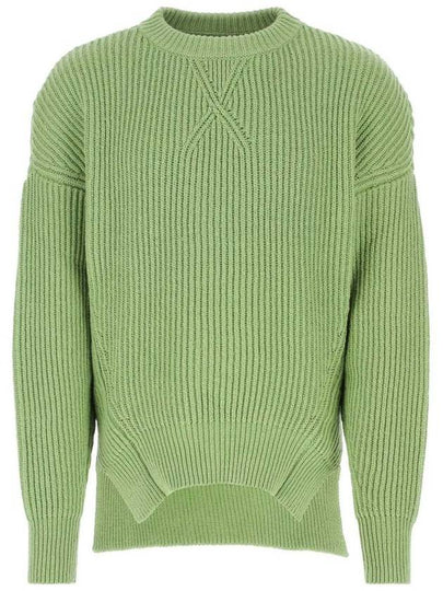 23 ss ribbed wool cotton sweater J22GP0113 J15380 328 B0230272238 - JIL SANDER - BALAAN 2