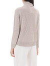 Women's Tahiti Cashmere Yarn Turtleneck Ecru - S MAX MARA - BALAAN 3