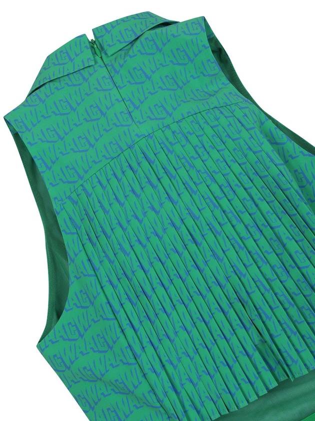 [Athletic FIT] WAAC Women's Printed Pleats Dress - WAAC - BALAAN 7