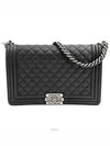 Caviar Boy Bag Large - CHANEL - BALAAN 1