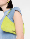 Le Bisou Pony-Hair Leather Shoulder Bag Neon Green - JACQUEMUS - BALAAN 5