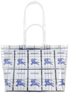 EKD Label Tote Bag White - BURBERRY - BALAAN 2