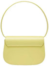 1DR Leather Shoulder Bag Yellow - DIESEL - BALAAN 4