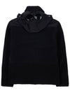 Duffel Mixed Goggle Hooded Jacket Black - CP COMPANY - BALAAN 3