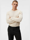 Lyle Merino Crew Neck Knit Top Oyster Grey - J.LINDEBERG - BALAAN 3