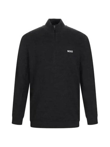 Packaging event long sleeved half zip up knit 50482632 010 - BOSS - BALAAN 1