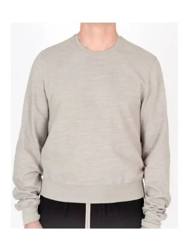 Geth Crew Neck Sweatshirt Beige - RICK OWENS - BALAAN 6