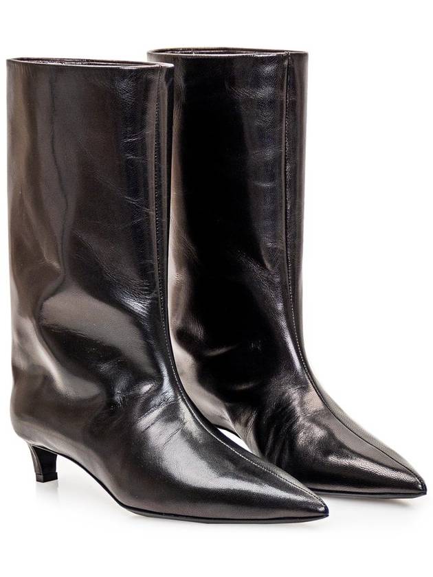 24FW Boots J15WU0015P2958001 BLACK Black - JIL SANDER - BALAAN 3