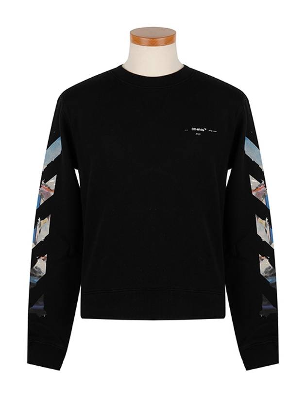 Side Stripe Sweatshirt Black - OFF WHITE - BALAAN 3