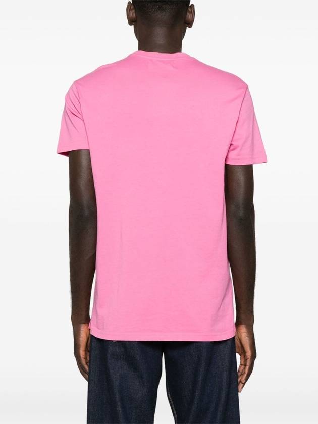 ORB Logo Cotton Short Sleeve T-Shirt Pink - VIVIENNE WESTWOOD - BALAAN 5