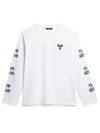 Camilo Graphic Long Sleeve T-Shirt White - J.LINDEBERG - BALAAN 2