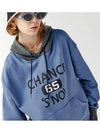 Unisex BAMXHD Basket Sweat Hoodie Mix Blue - CHANCE'S NOI - BALAAN 8