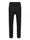 Cigarette Fit Straight Pants Black - AMI - BALAAN 2