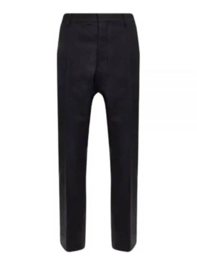 Cigarette Fit Straight Pants Black - AMI - BALAAN 2