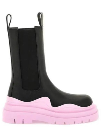 Tire Chelsea Boots Black Pink - BOTTEGA VENETA - BALAAN 2