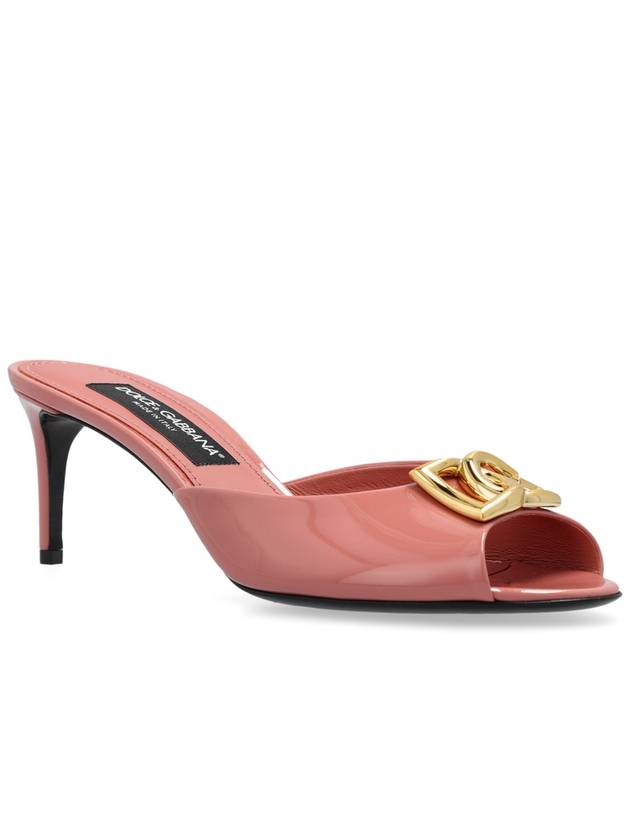 Dolce & Gabbana Heeled Mules, Women's, Pink - DOLCE&GABBANA - BALAAN 4