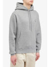 Bold Fox Head Patch Comfort Hoodie Grey - MAISON KITSUNE - BALAAN 3