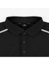 Drew Spring Slit Modified Collar T-shirt DM41LT36BLACK - DRUH GOLF - BALAAN 3