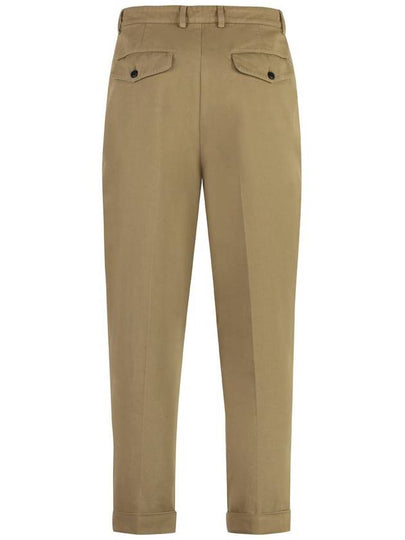 Dondup Adam Stretch Cotton Chino Trousers - DONDUP - BALAAN 2