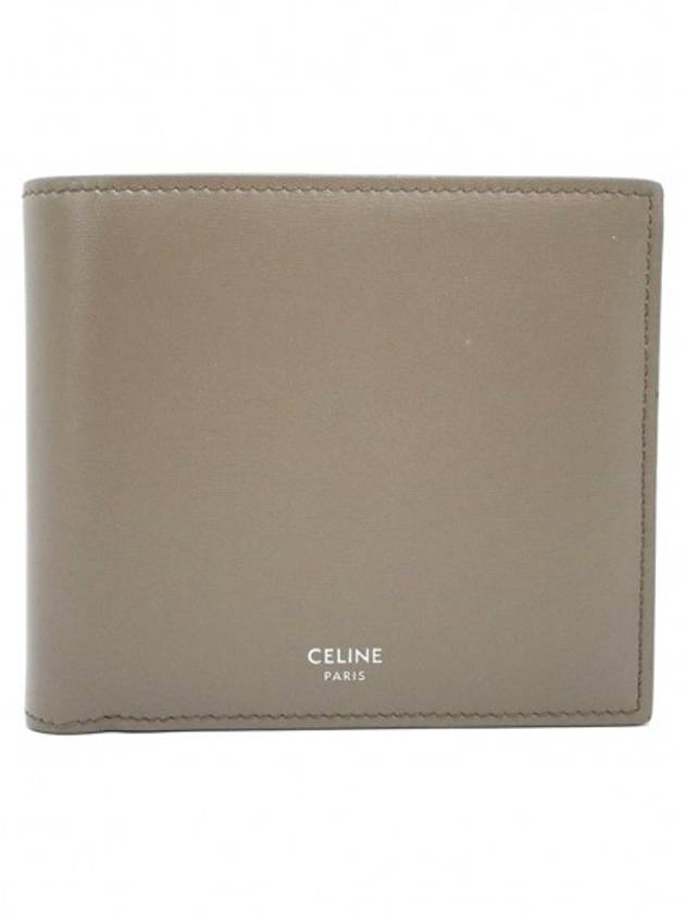 Women s Celine 10C873FFO Taupe Gray Calfskin Brilliant Coin Ring Wallet gt Half Gangbuk used luxury goods - CELINE - BALAAN 1