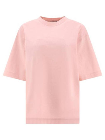 Short Sleeve T-Shirt 8083599 Pink - BURBERRY - BALAAN 1