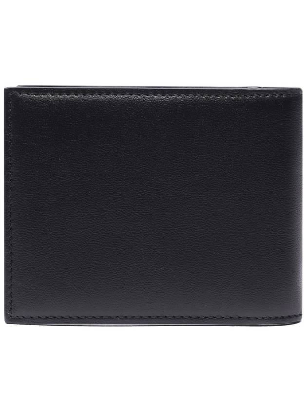 Men's V Logo Money Clip Half Wallet Black - VALENTINO - BALAAN 5