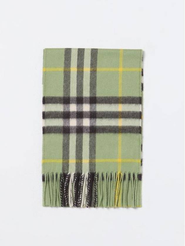 Kids Scarf 8078175 Green - BURBERRY - BALAAN 1