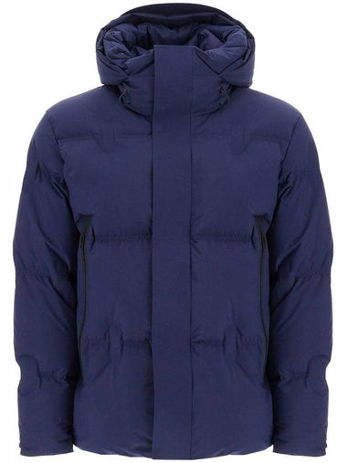 short down jacket with hood - ERMENEGILDO ZEGNA - BALAAN 1